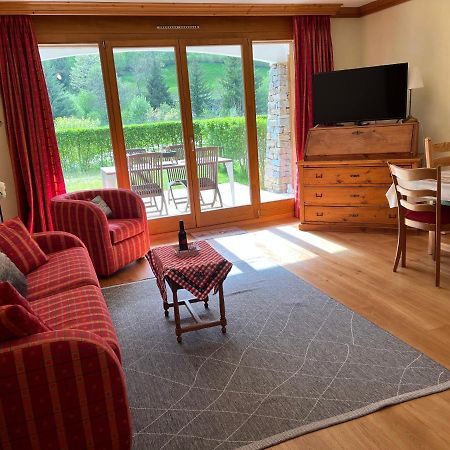 Studio - La Vieze Thermes Park Apartment Val d'Illiez ภายนอก รูปภาพ