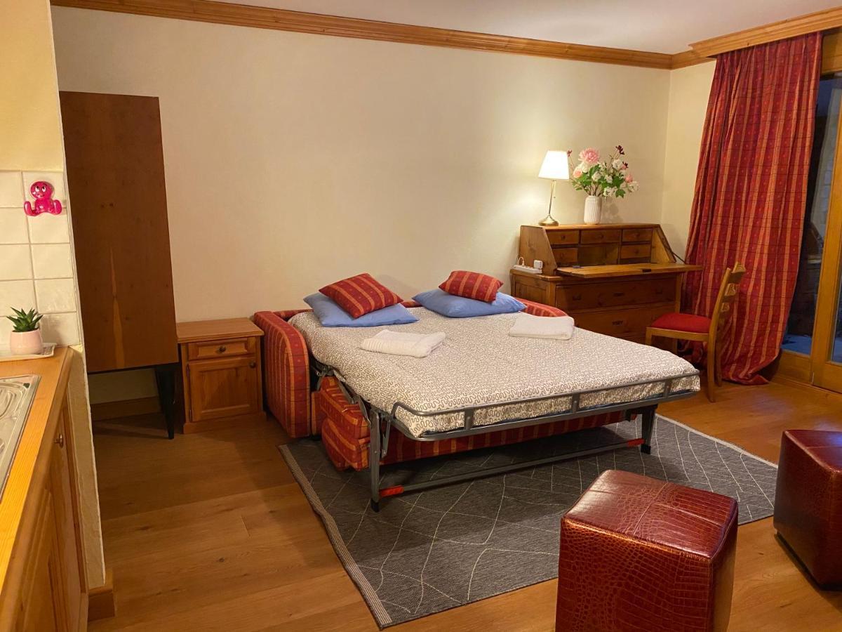 Studio - La Vieze Thermes Park Apartment Val d'Illiez ภายนอก รูปภาพ