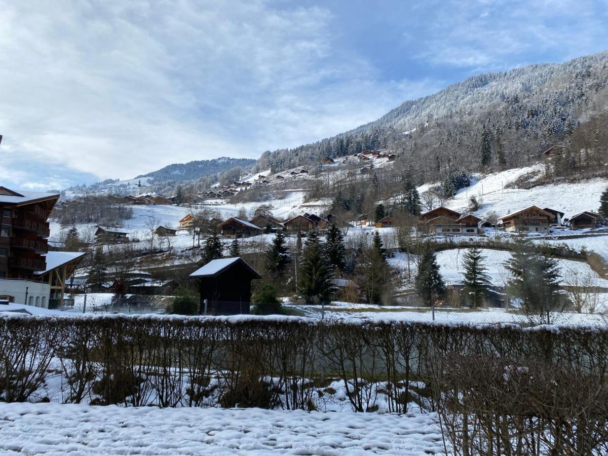 Studio - La Vieze Thermes Park Apartment Val d'Illiez ภายนอก รูปภาพ